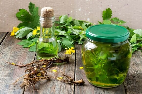 A decoction of medicinal herbs is a popular remedy for foot fungus.